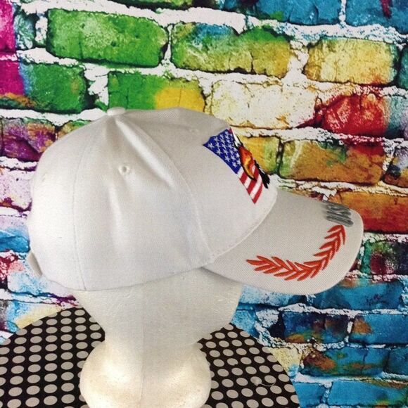 Bald Eagle USA Embroidered Hat Cap One Size Fits All - Picture 4 of 10